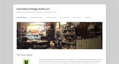 Desktop Screenshot of columbusvintageaudio.com