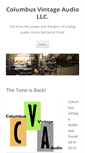 Mobile Screenshot of columbusvintageaudio.com